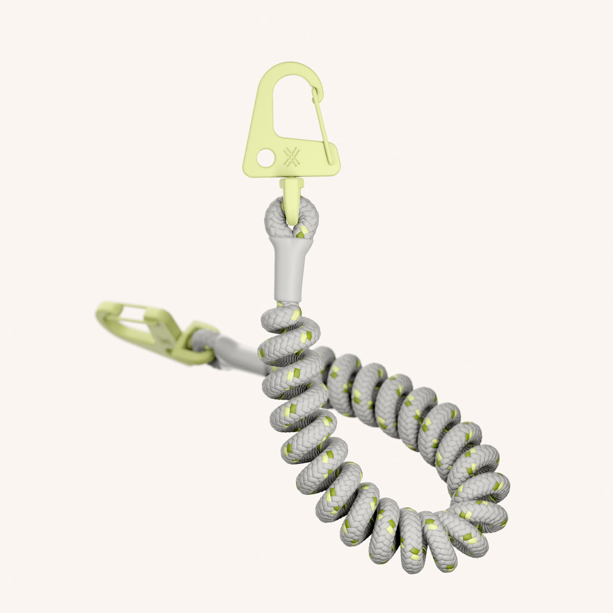 Spiral Rope in Y2K Silver